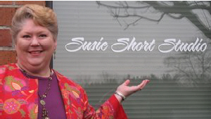 Susie at the NEW Susie Short Studio