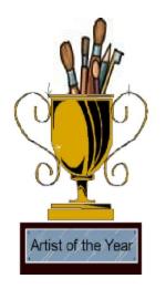 artist of the year trophy