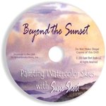 Painting Watercolor Skies