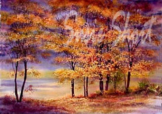 Autumn Row by Susie Short