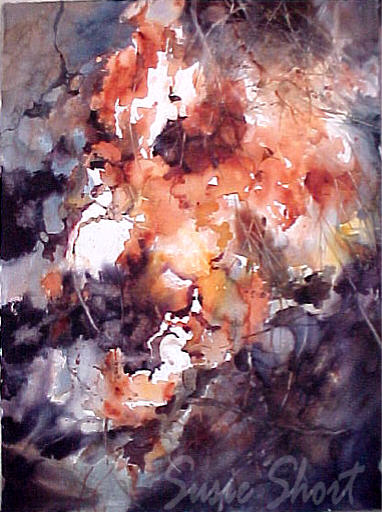 Copper Leaves by Susie Short